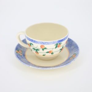 WOOD & SONS MADE IN ENGLAND‎ TEACUP AND SAUCER